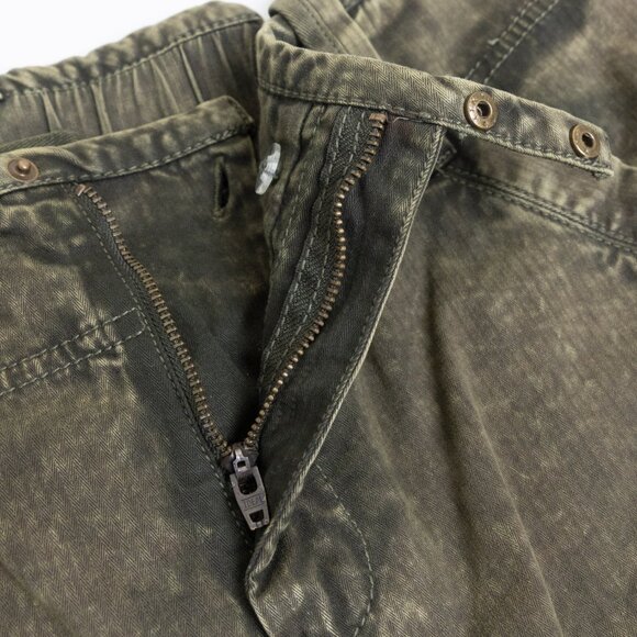 Free People We The Free Can't Compare Slouch Pants Green - Picture 7 of 14